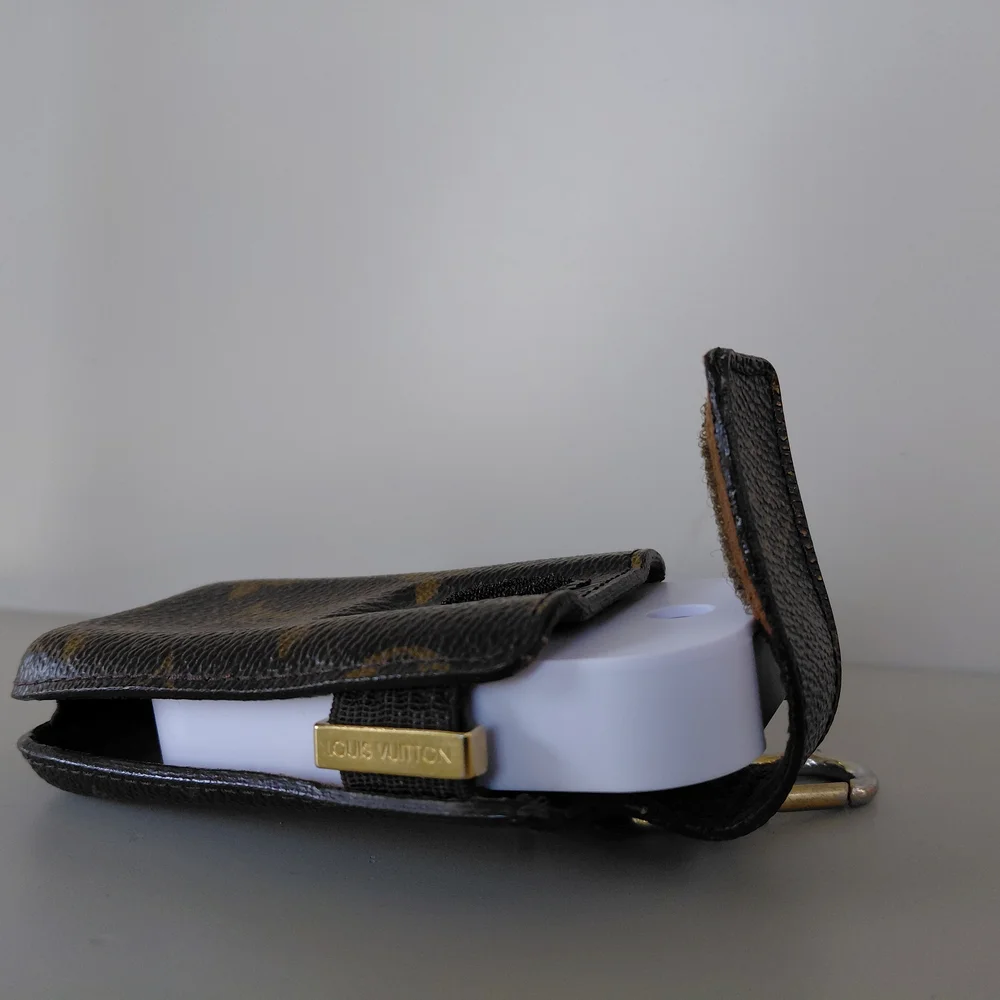 Louis Vuitton Monogram Brown Phone Holster